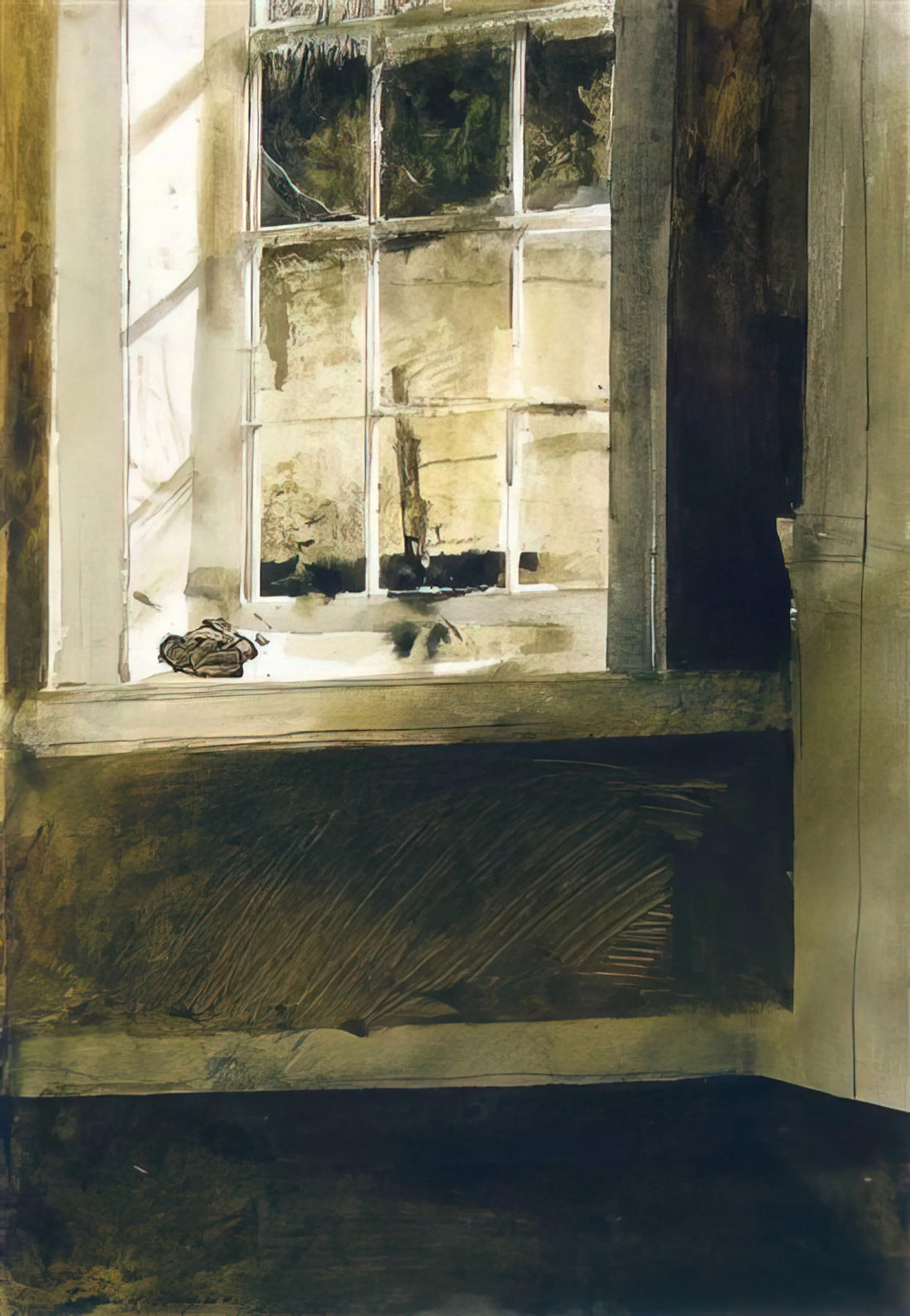 Andrew Wyeth Original: The Enduring Allure of an American Master's Authentic Works - GROUNDHOG DAY 4 by Andrew Wyeth