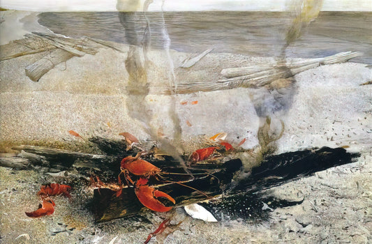 Andrew Wyeth Painting Style: A Deep Dive into the Master of Realism - EMBERS 2000 by Andrew Wyeth