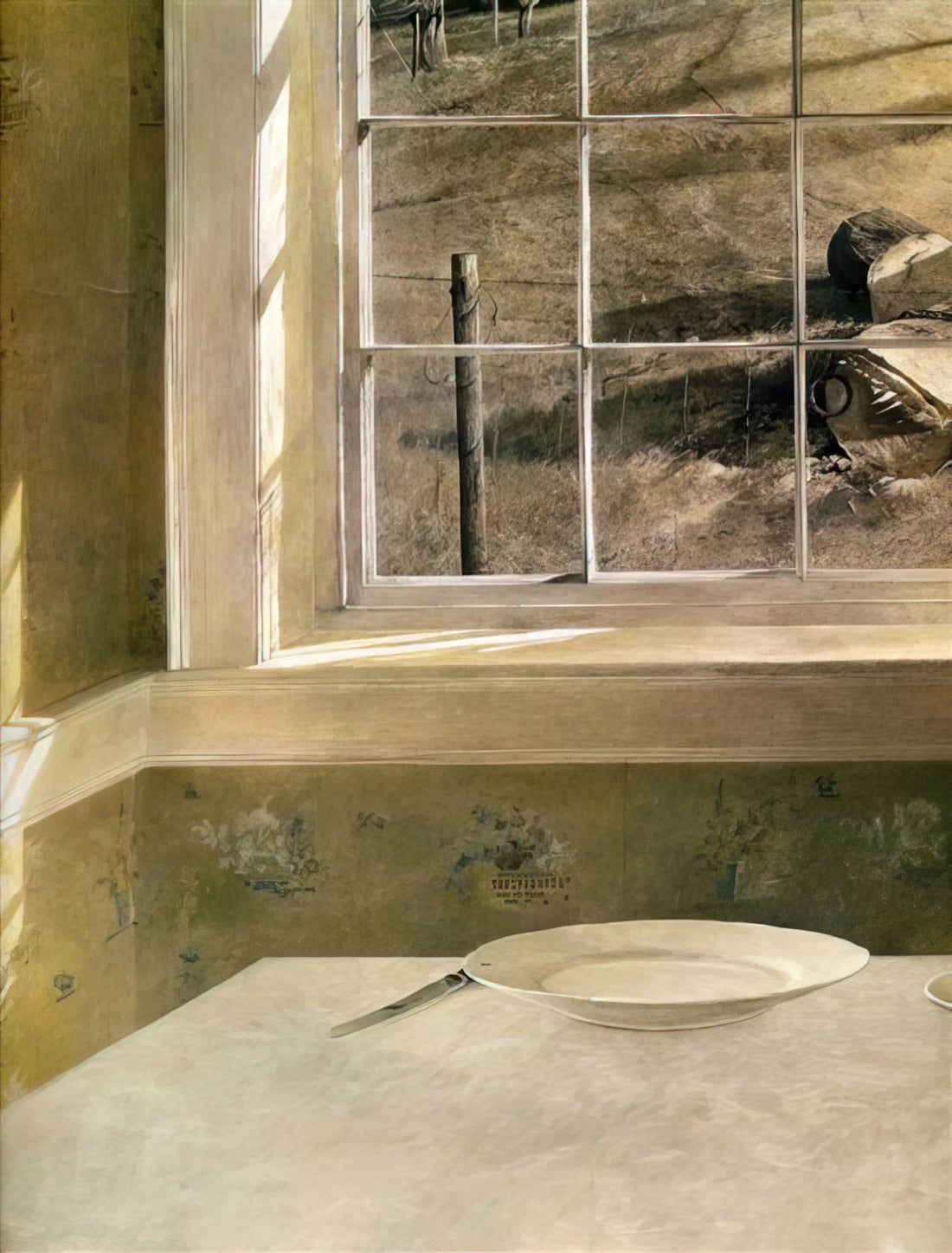 Andrew Wyeth's Brinton's Mill: A Masterpiece of American Regionalism - GROUNDHOG DAY by Andrew Wyeth