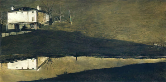 Andrew and Jamie Wyeth: A Father-Son Legacy in American Realism - BROWN SWISS by Andrew Wyeth