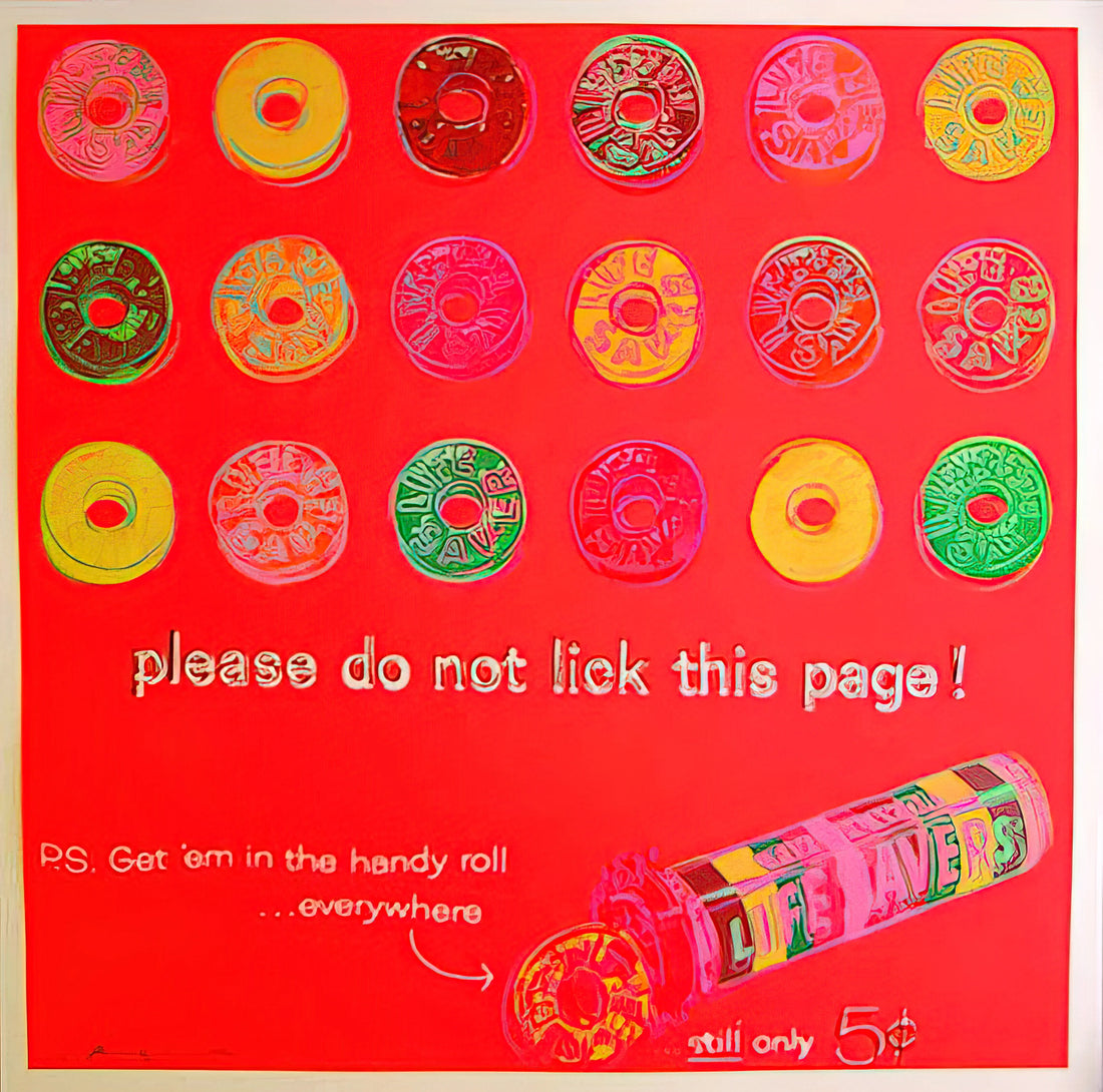 Andy Warhol Banana Poster: The Iconic Pop Art Symbol Explained - Life Savers by Andy Warhol
