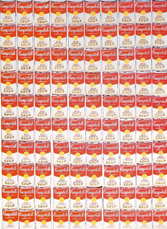Andy Warhol Banana Poster: The Pop Art Icon That Defined an Era - 100 Cans by Andy Warhol