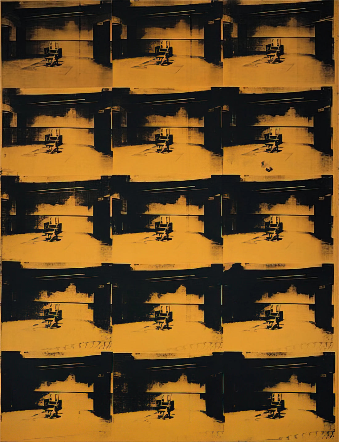 Andy Warhol Jade: Exploring the Pop Art Icon's Enduring Legacy and Collectible Prints - Orange Disaster by Andy Warhol