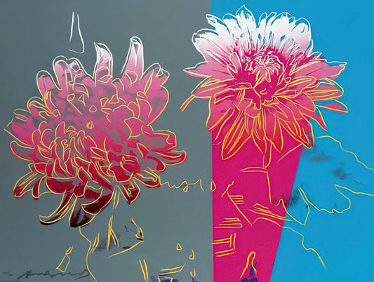 Andy Warhol Mick Jagger Screenprint: The Iconic Fusion of Pop Art and Rock 'n' Roll - Kiku by Andy Warhol