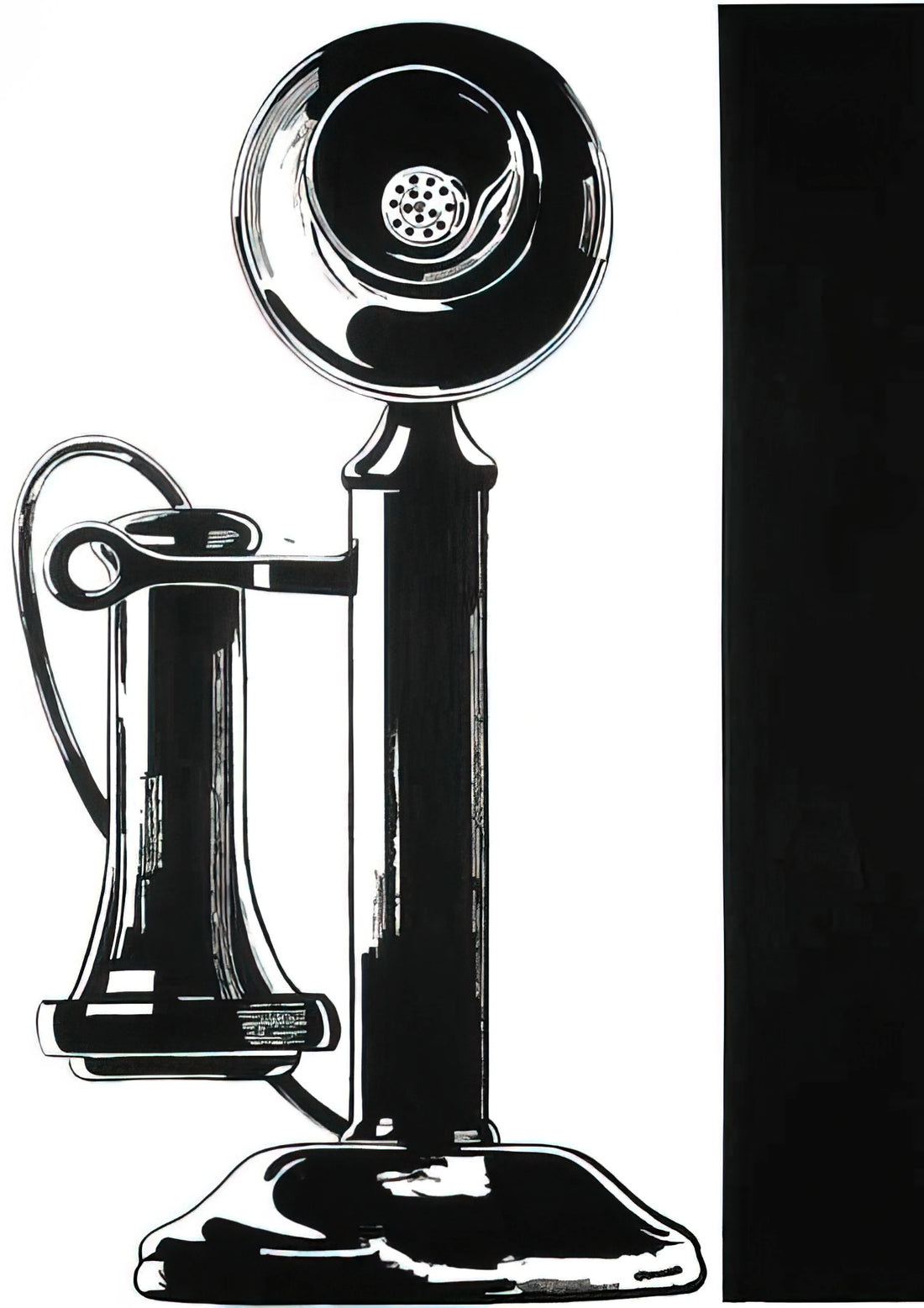 Andy Warhol Netflix Series: Exploring the Pop Art Icon Through Modern Media - Telephone by Andy Warhol