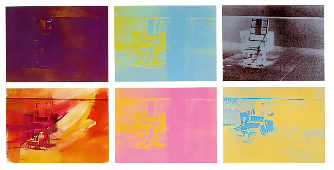 Andy Warhol Pepsi: An Icon of Pop Art and Consumer Culture - Electric Chair by Andy Warhol