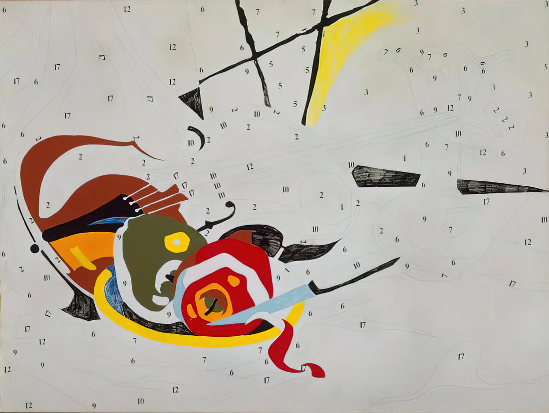 Andy Warhol Turtle Print: The Overlooked Symbol in Pop Art's Visual Lexicon - Do It Yourself  Violin  by Andy Warhol