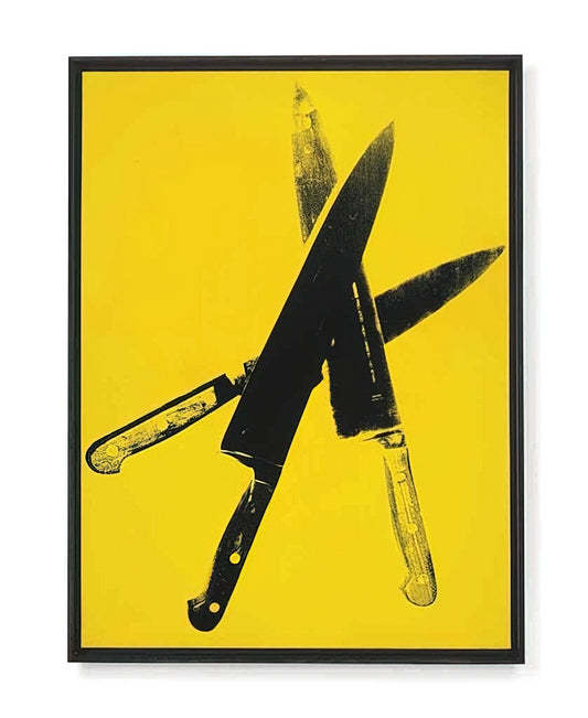 Andy Warhol and Craig Johnson: The Intersection of Pop Art and Contemporary Photography - Knives by Andy Warhol