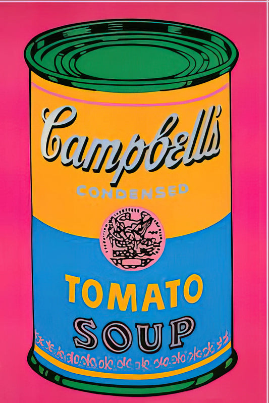 Andy Warhol and Elizabeth Taylor: The Pop Art Portrait That Defined Celebrity Culture - Campbell's Soup Can  by Andy Warhol