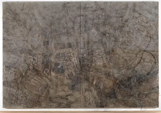 Anselm Kiefer Artwork: A Monumental Exploration of History, Memory, and Materiality - LILITH 1989 by Anselm Kiefer
