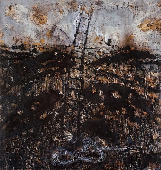 Anselm Kiefer Prints for Sale: A Collector's Guide to Monumental Art - SERAPHIM 1984 by Anselm Kiefer