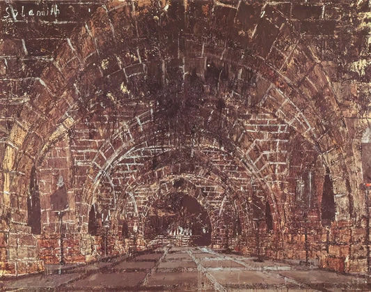 Anselm Kiefer Watercolors: The Ethereal Counterpoint to Monumental Works - SULAMITH 1983 by Anselm Kiefer