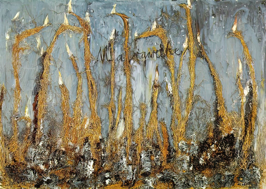 Anselm Kiefer: The German Artist Confronting History Through Monumental Art - MARGARETHE by Anselm Kiefer