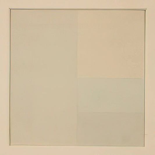 Antonio Calderara Framed Canvas Print: A Guide to Minimalist Elegance - Spazio Luce - 1959 by Antonio Calderara