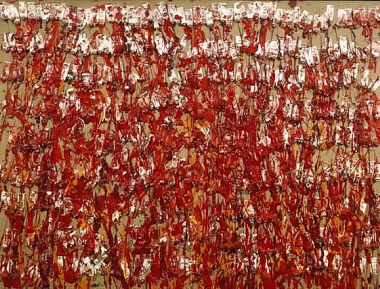 Arman Emami: The Contemporary Visionary Bridging Art and Design - Red Tubes of Paint - 1980 by Arman