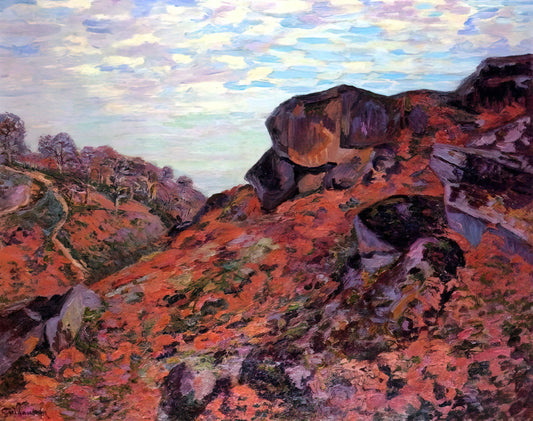 Arman Fernandez: The Provocateur of Accumulation and the Art of Assemblage - Crozant, les Monts Sedelle, matin - 1895 by Arman