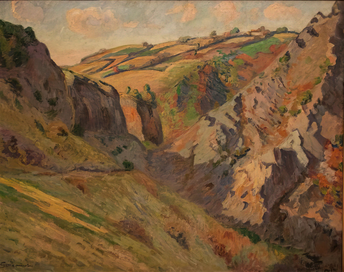 Armand Guillaumin: The Overlooked Master of Impressionism and Post-Impressionism - Caves Prunal near Pontgibaud Auvergne by Armand Guillaumin