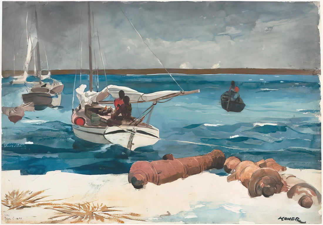 Art Winslow: The Modernist Visionary and His Enduring Legacy in Contemporary Art - NASSAU 1899 by Winslow Homer