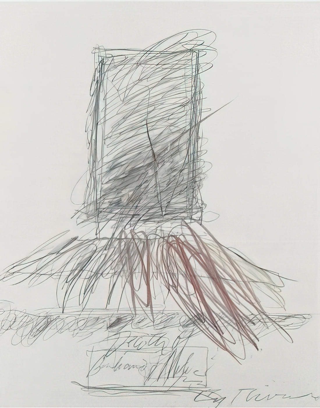 Art by Cy Twombly: Deciphering the Poetic Graffiti of a Modern Master - Death of Giuliano De'Medici by Cy Twombly