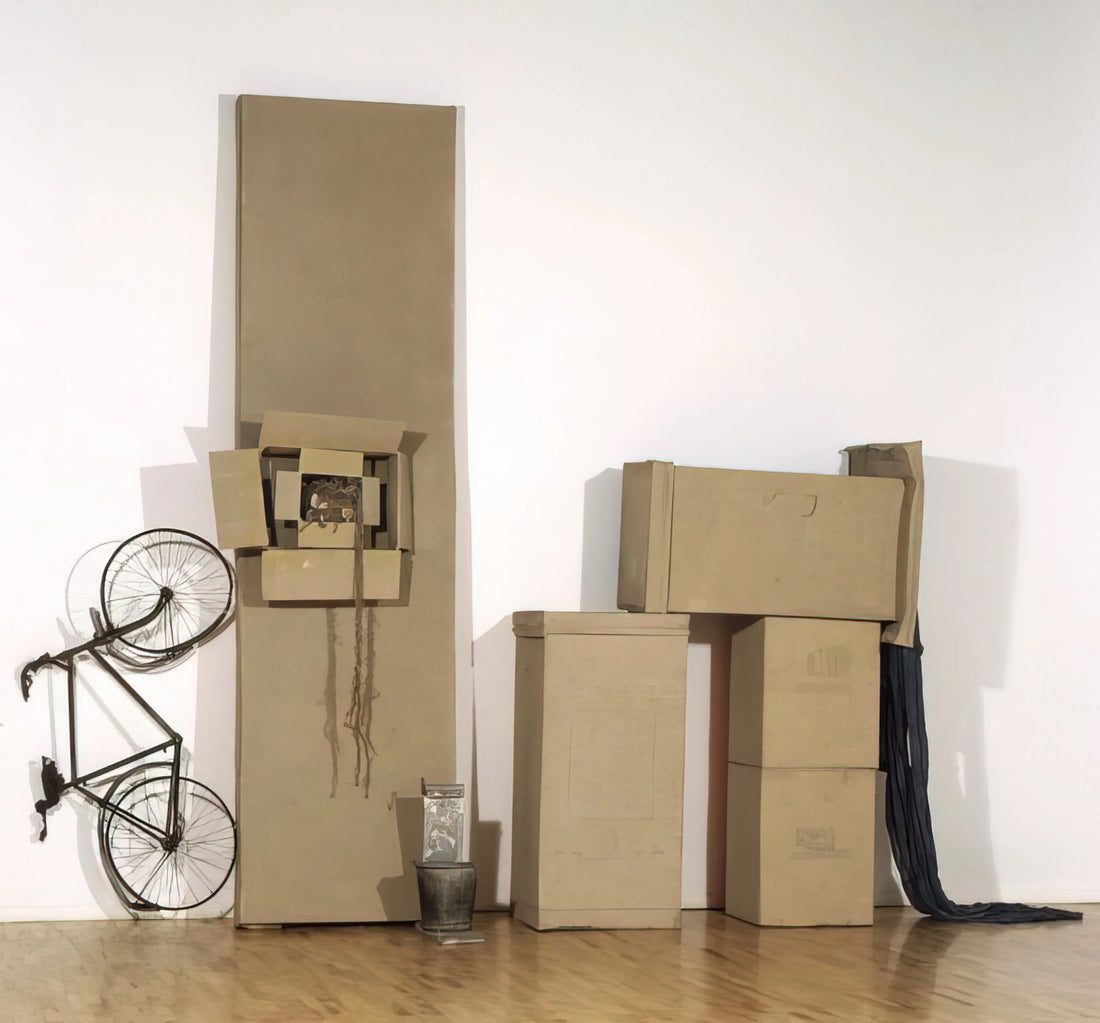 Art by Robert Rauschenberg: A Revolutionary Bridge Between Abstract Expressionism and Pop Art - UNTITLED EARLY EGYPTIAN 1973 by Robert Rauschenberg