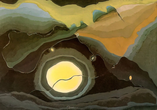 Arthur Dove: The Pioneering American Modernist Who Transformed Abstraction - Me and the Moon - 1937 by Arthur Dove