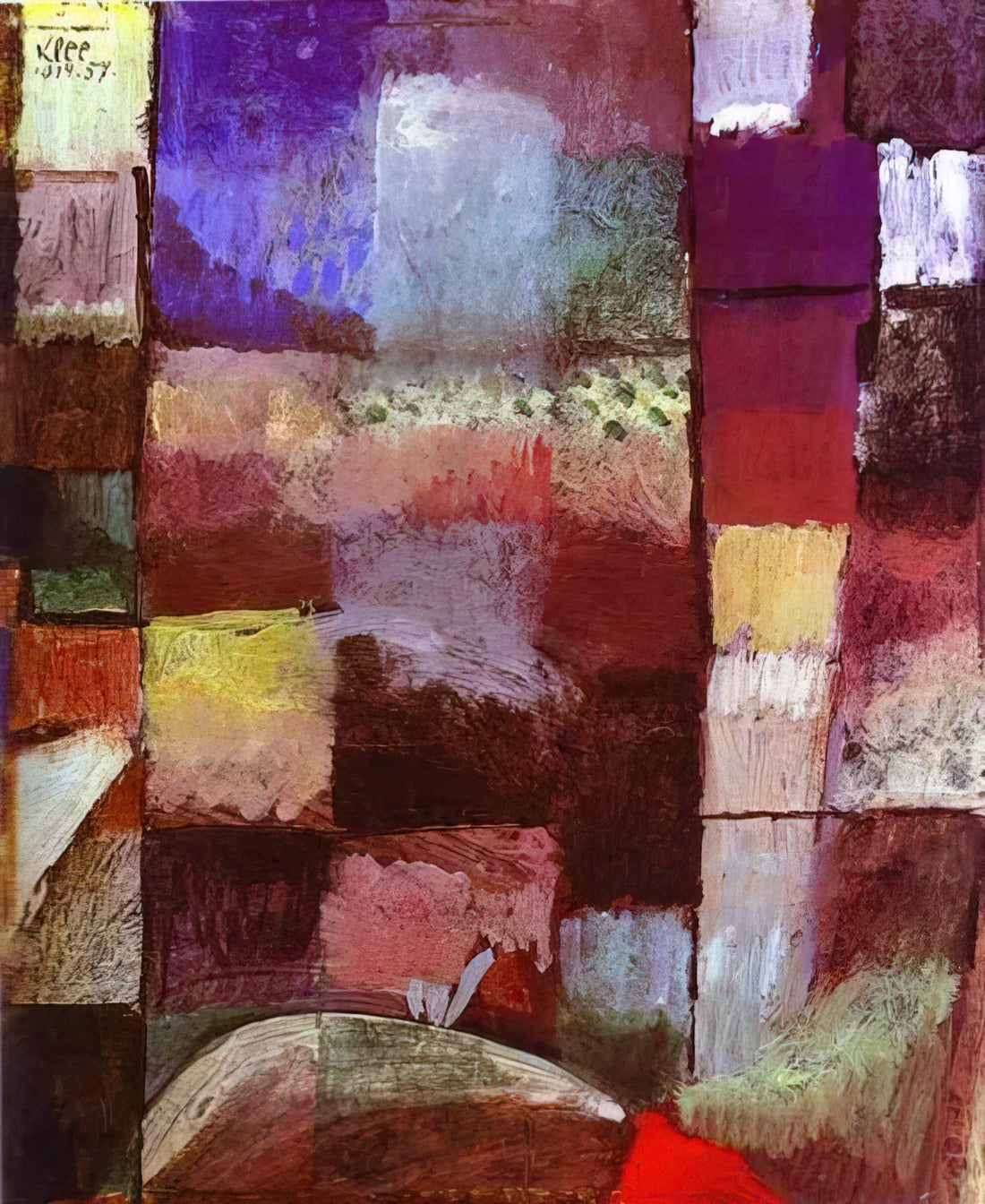 Artists Similar to Paul Klee: A Curator's Guide to Modernist Visionaries - HAMAMET 1914 by Paul Klee