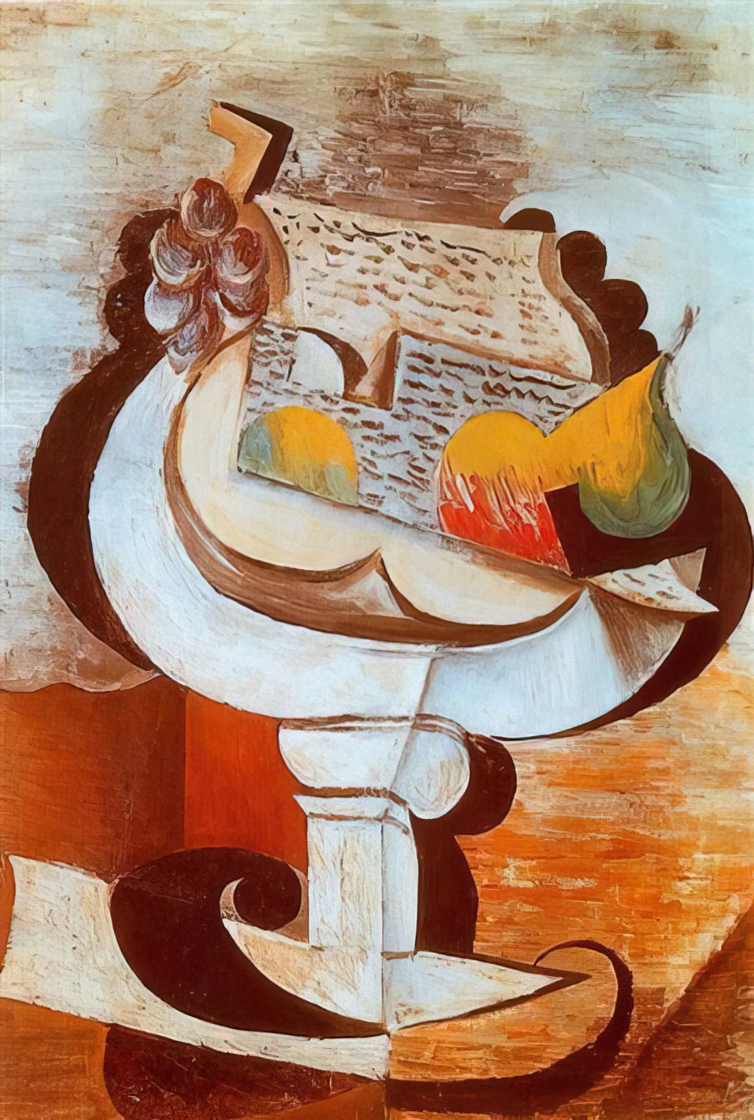 Artsy Picasso: Decoding the Modernist Genius Through His Revolutionary Prints - Fruit dish by Pablo Picasso