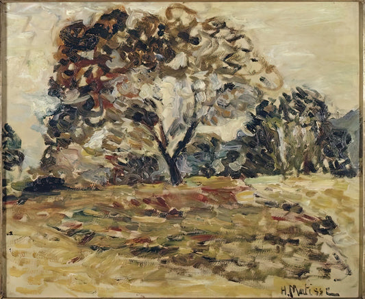 Artwork Henri Matisse: The Chromatic Revolution and Modern Legacy - LANDSCAPE OF CORSICA 1 by Henri Matisse