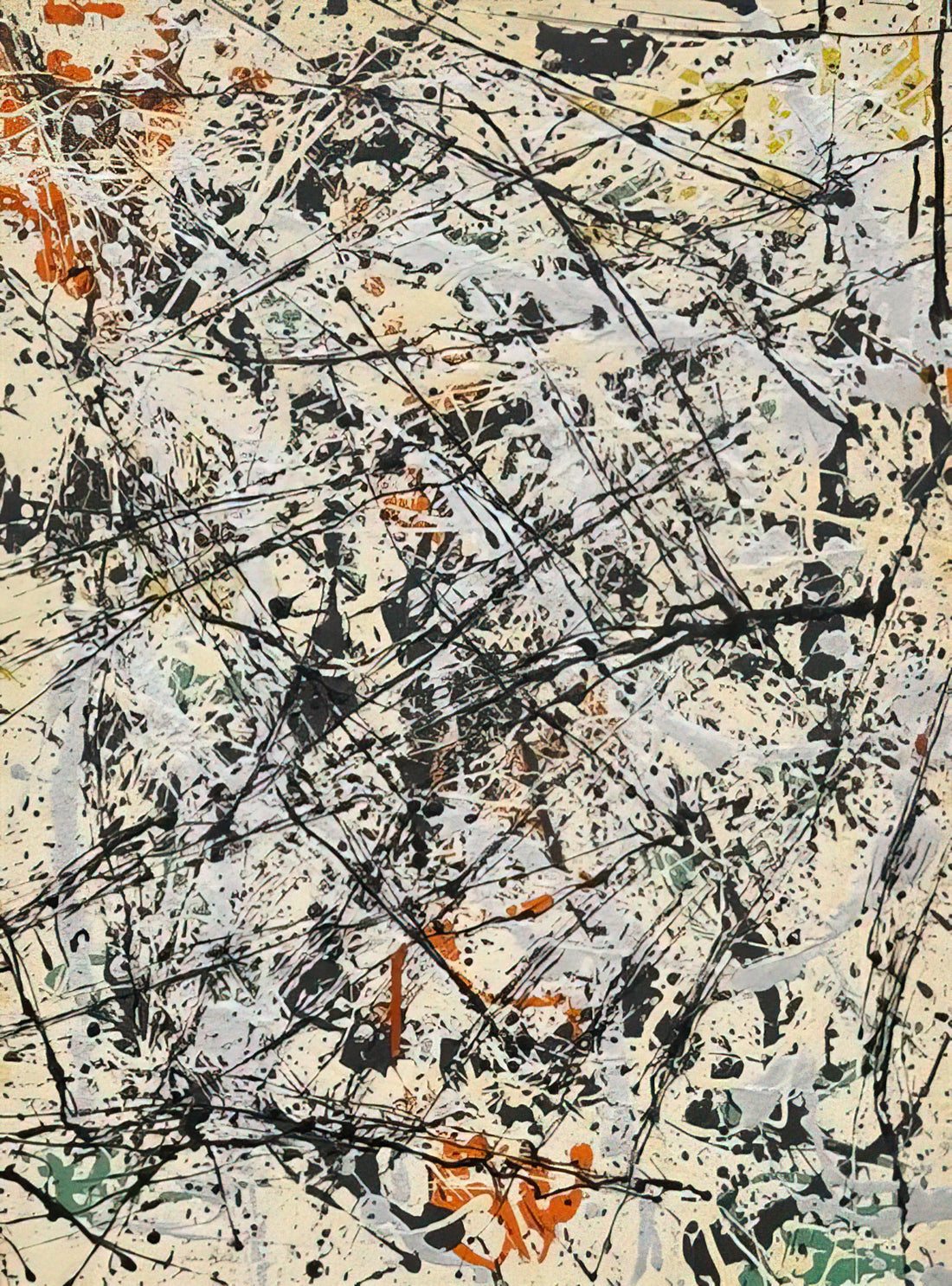 Authentic Jackson Pollock Paintings: A Guide to Identifying and Understanding His Masterpieces - NUMBER 32 1947 by Jackson Pollock