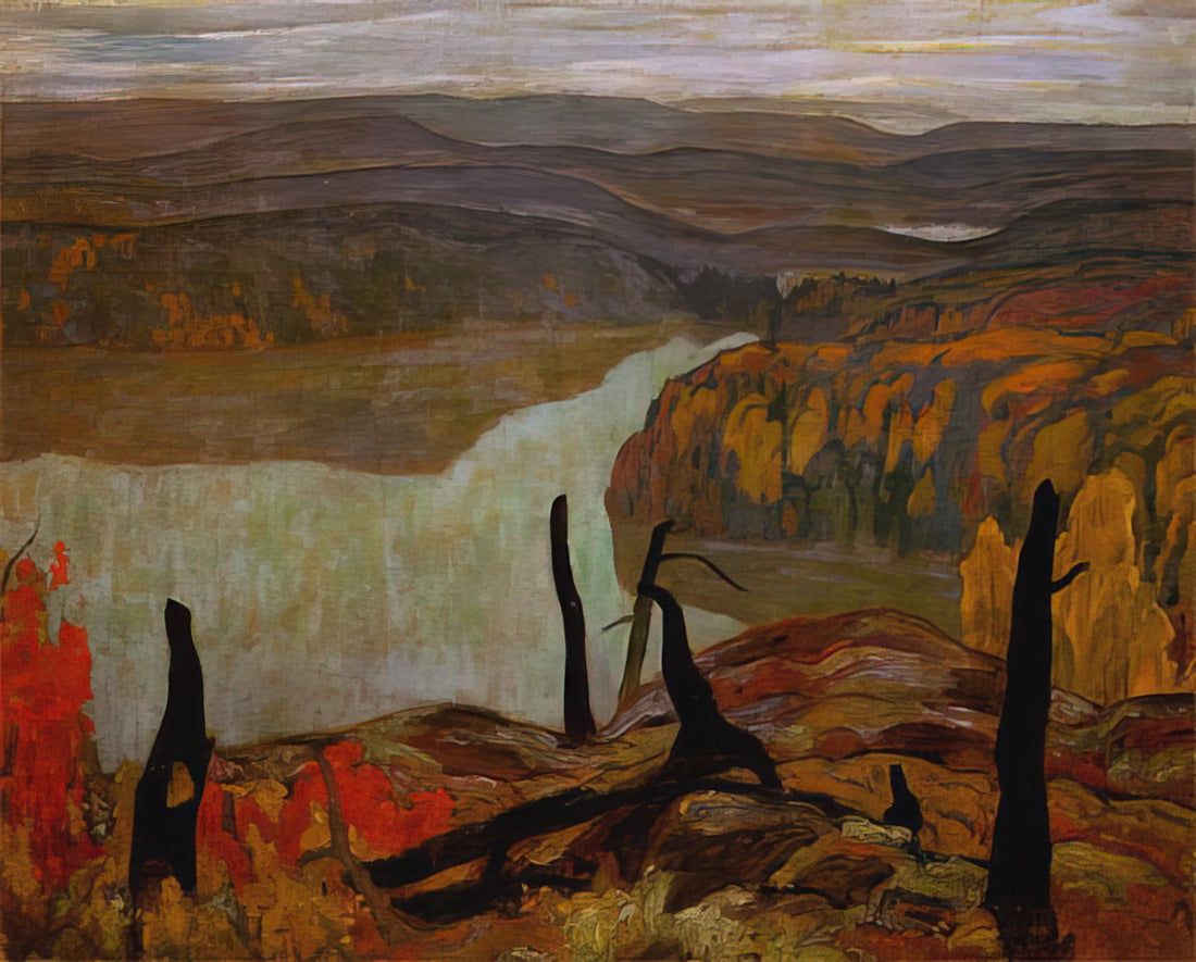 Ay Jackson Posters: Celebrating the Legacy of a Canadian Art Pioneer - October Morning, Algoma Wartz Lake - 1920 by A.Y. Jackson