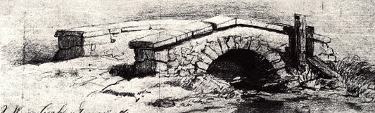 Bank of the Oise at Auvers: Vincent van Gogh's Final Landscape Masterpiece - The Bridge by Vincent van Gogh
