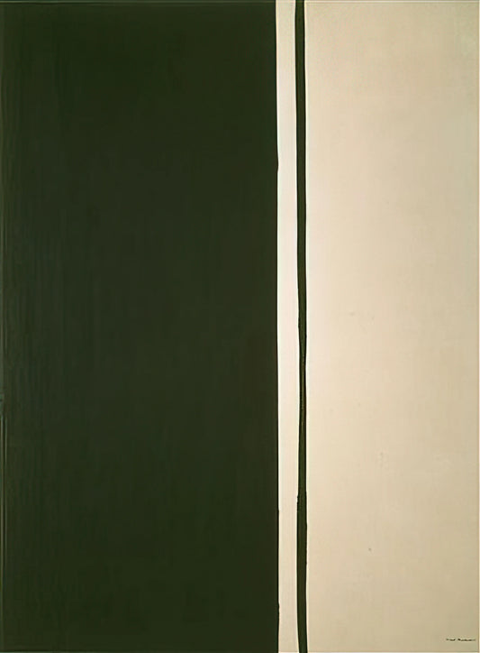 Barnett Newman Lithograph: A Collector's Guide to the Abstract Expressionist's Graphic Work - Black Fire I by Barnett Newman