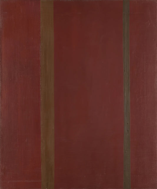 Barnett Newman's Cathedra 1951: A Monumental Exploration of Color, Space, and the Sublime - Galaxy by Barnett Newman