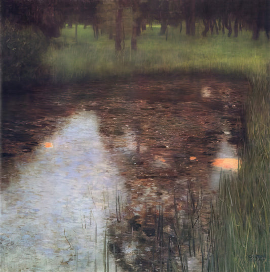 Belvedere Klimt: Exploring Gustav Klimt's Legacy at Vienna's Iconic Museum - THE SWAMP 1900 by Gustav Klimt