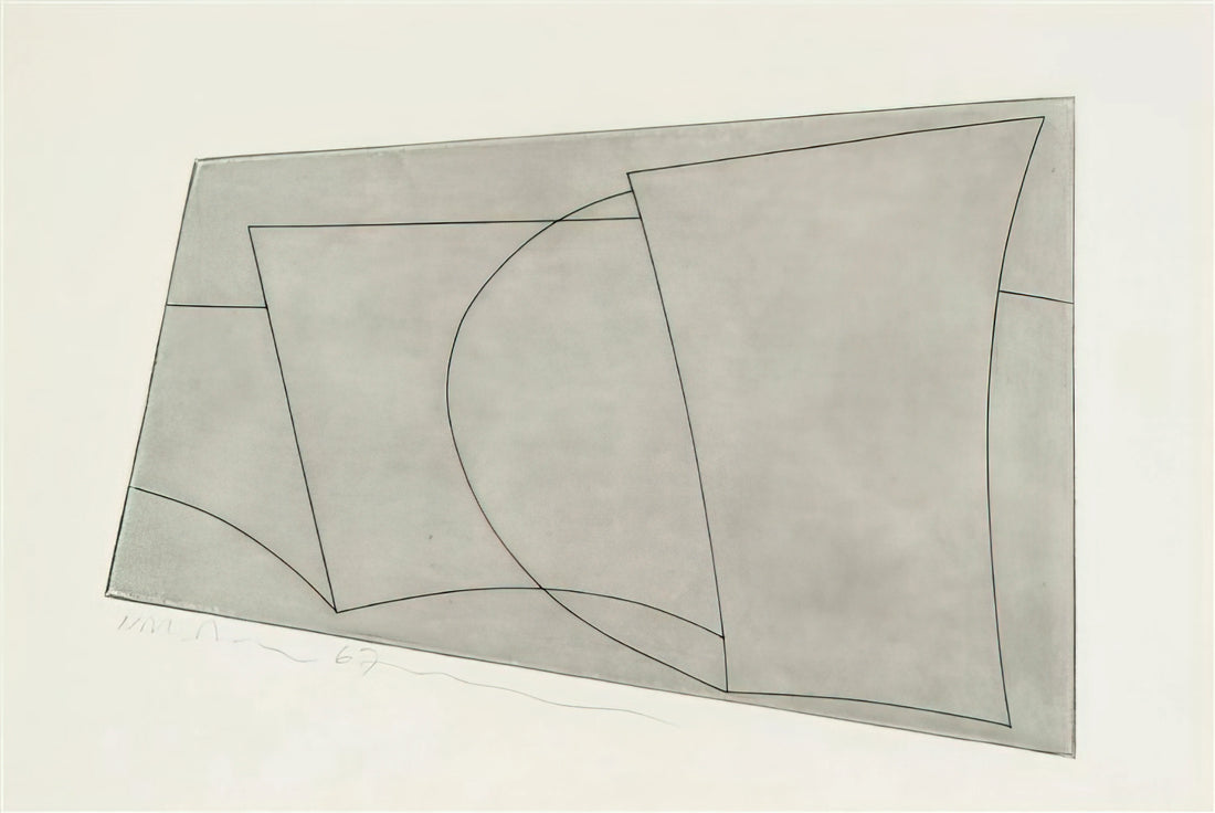 Ben Nicholson and Fred Murray: A Guide to Art Sales and Collecting Modern British Masterpieces - Aegean 2 - 1967 by Ben Nicholson