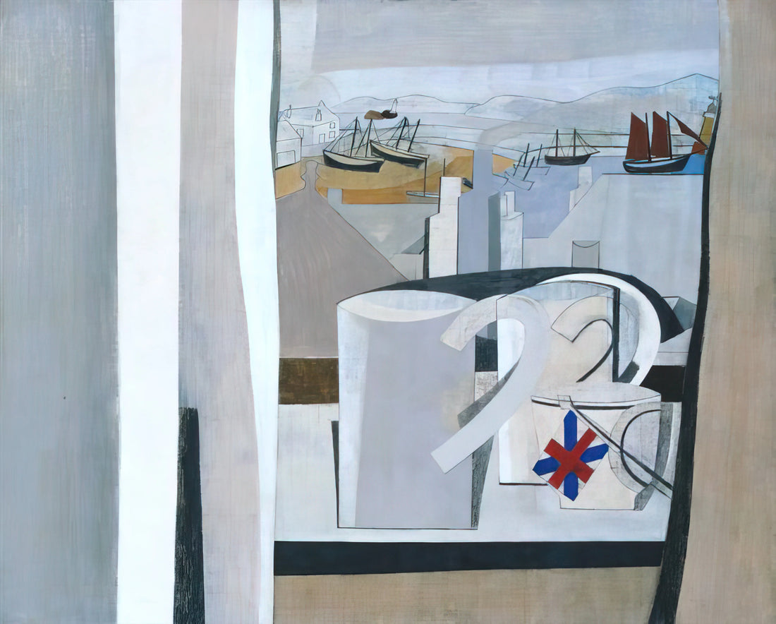 Ben Nicholson and Fred Murray: Understanding Art Sales and Collector Insights - 1943-45 St Ives, Cornwall - 1945 by Ben Nicholson