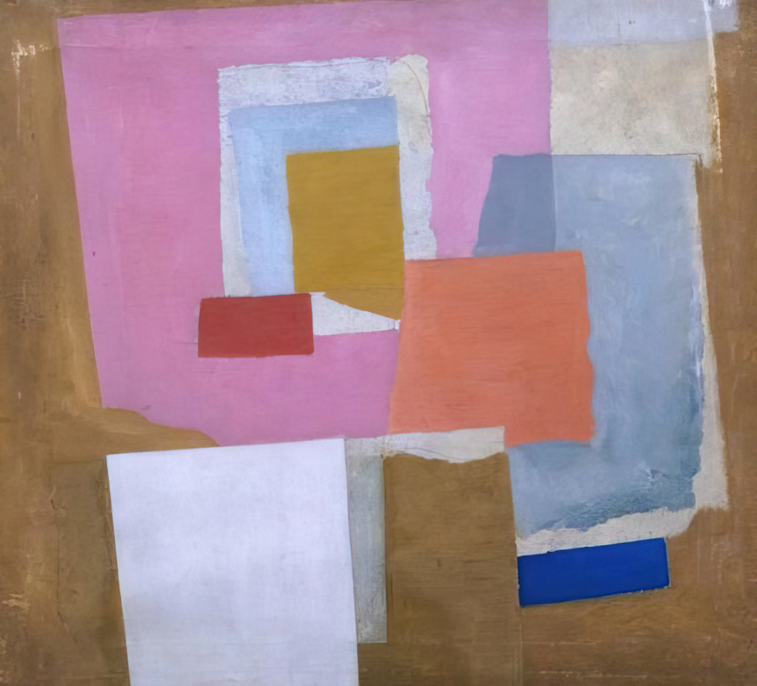 Ben Nicholson and Fred Murray: Understanding Their Art Market and Collecting Legacy - 1924 first abstract painting, Chelsea - 1924 by Ben Nicholson
