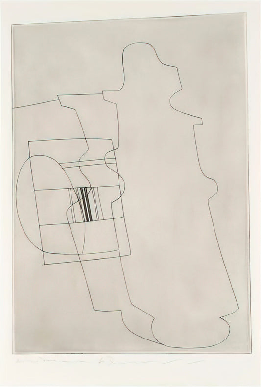 Ben Nicholson: The Quiet Revolutionary of Modern British Art - Glass topped bottle - 1967 by Ben Nicholson