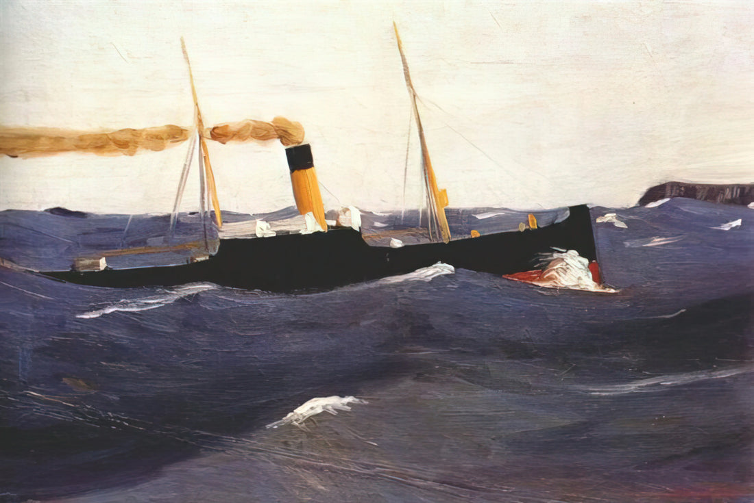 Beyond the Canvas: The Enduring Allure of Poster Hopper Prints - Tramp Steamer by Edward Hopper