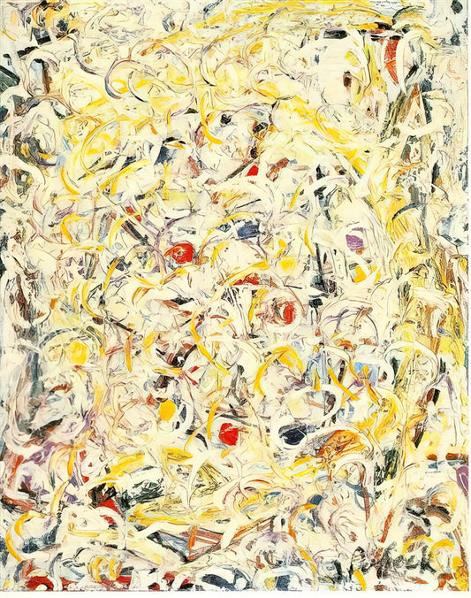Black and White Pollock: The Radical Monochrome Masterpieces of Jackson Pollock - SHIMMERING SUBSTANCE 1946 1 by Jackson Pollock