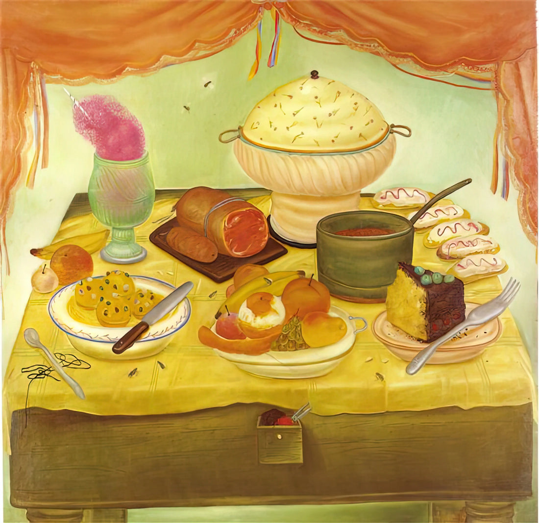 Botero Art Prints: A Collector's Guide to the Colombian Master's Monumental World - STILL LIFE by Fernando Botero