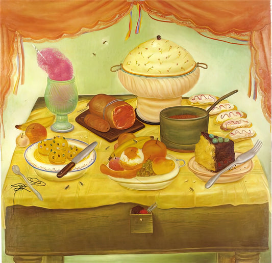 Botero Art Prints: A Collector's Guide to the Colombian Master's Monumental World - STILL LIFE by Fernando Botero