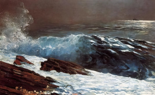 Breezing Up: Winslow Homer's Masterpiece of American Maritime Art - SUNLIGHT ON THE COAST by Winslow Homer