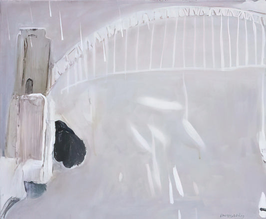Brett Whiteley Acrylic Print: Capturing the Vibrant Essence of an Australian Icon - Lavender Bay in the Rain - Neo-Expressionism by Brett Whiteley