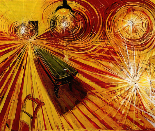 Brett Whiteley Art Prints: A Collector's Guide to Australia's Iconic Expressionist - Night Cafe - 1972 by Brett Whiteley