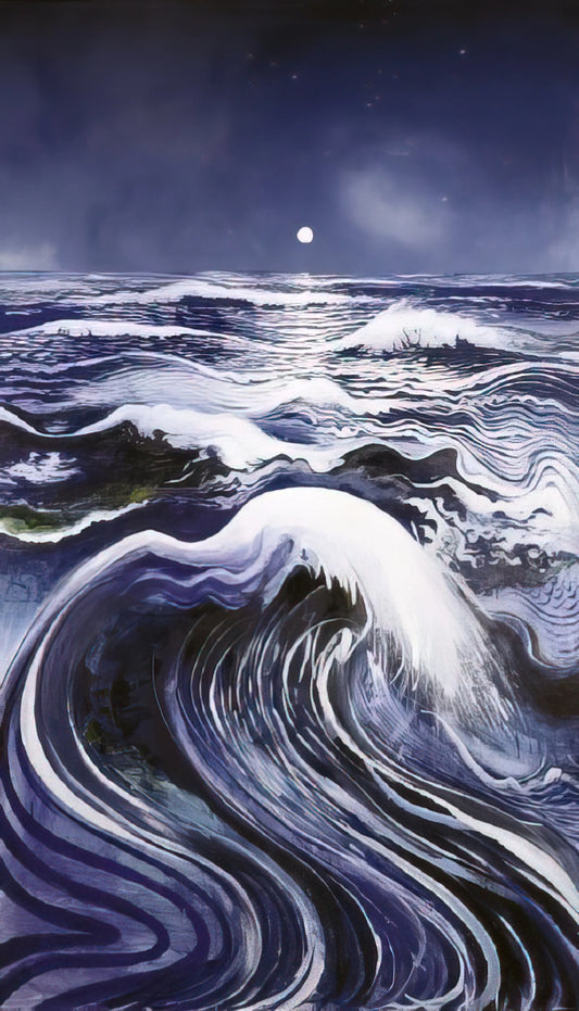 Brett Whiteley's The Balcony 2 Print: A Masterpiece of Australian Modernism - Thebe's Revenge - 1982 by Brett Whiteley