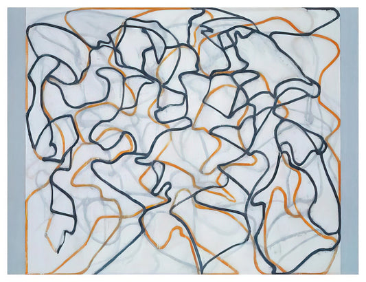 Brice Marden Etchings: A Study in Minimalist Line and Meditative Surface - White Ground Letter - 2010 by Brice Marden