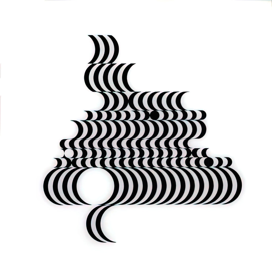 Bridget Riley 1931: The Visionary Pioneer of Op Art and Optical Illusion - FRAGMENT 2 1965 by Bridget Riley