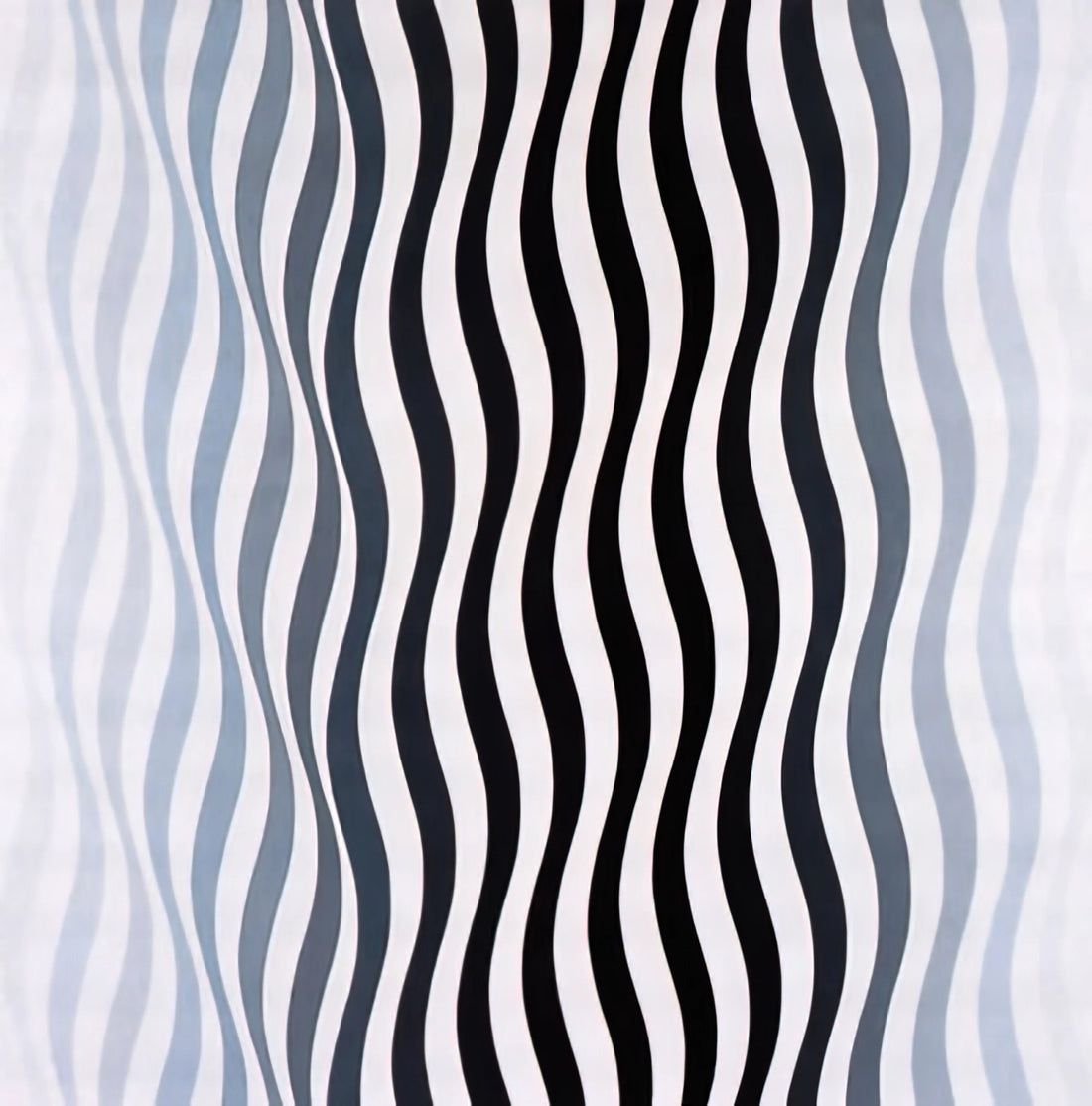 Bridget Riley Paintings: The Optical Revolution in Modern Art - ARREST 1 1965 by Bridget Riley