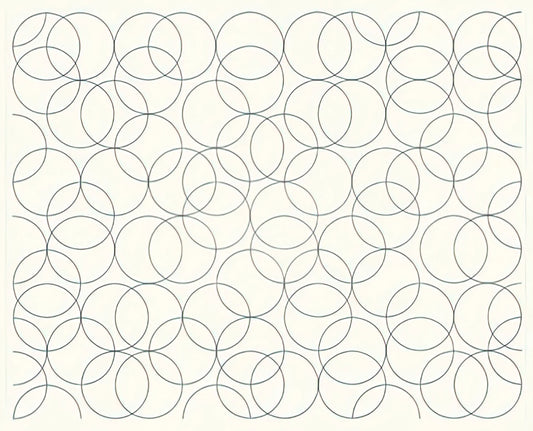Bridget Riley Prints Prices: A Collector's Guide to Op Art Investments - COMPOSITION WITH CIRCLES 5 2005 by Bridget Riley